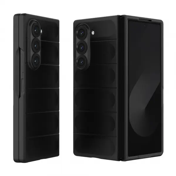 Husa pentru Samsung Galaxy Z Fold6 F956, Techsuit, Magic Shield, Neagra