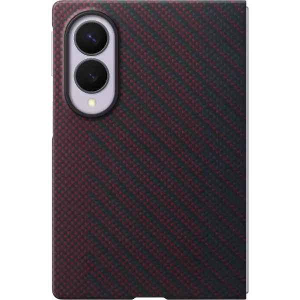 Husa pentru Samsung Galaxy Z Fold8 F971, Carbon Magnet Case, Rosie EF-KF971SREGWW
