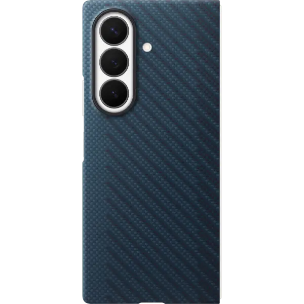 Husa pentru Samsung Galaxy Z Fold8 Ultra F976, Carbon Magnet Case, Bleumarin EF-KF976SNEGWW