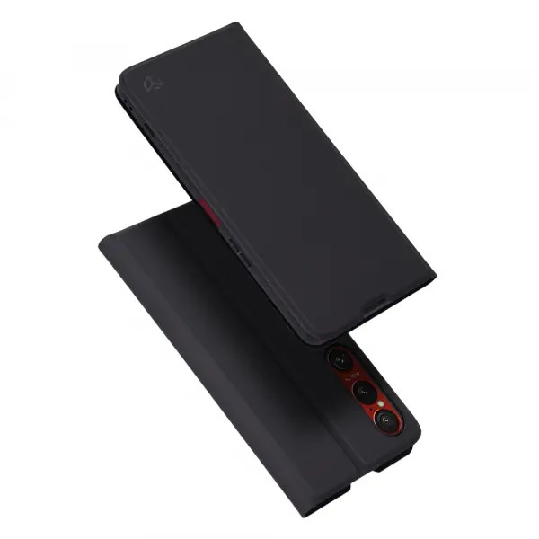 Husa pentru Sony Xperia 1 VI, Techsuit, Magskin Book, Neagra