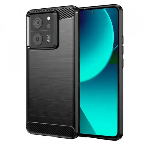 Husa pentru Xiaomi 13T Pro / 13T, Techsuit Carbon (Negru)