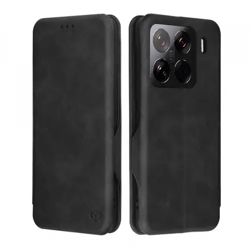 Husa pentru Xiaomi 15 Pro, Techsuit, Safe Wallet Plus, Neagra