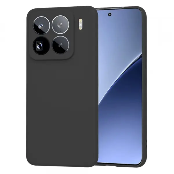 Husa pentru Xiaomi 15 Pro, Techsuit, SoftFlex, Neagra