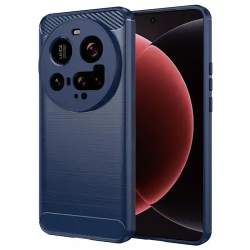 Husa pentru Xiaomi 15 Ultra, Techsuit, Carbon (Albastru)