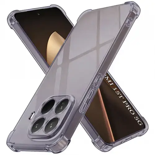 Husa pentru Xiaomi 15T Pro, Techsuit, Shockproof Clear, Neagra