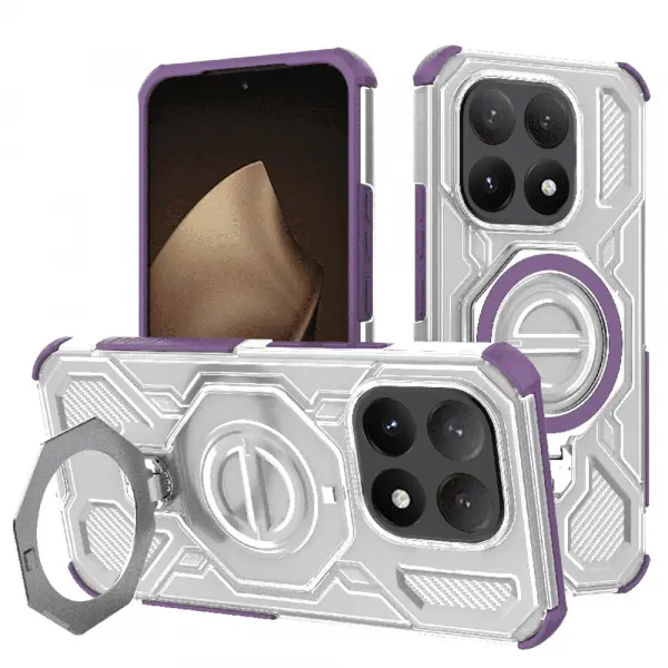 Husa pentru Xiaomi 15T, Techsuit, Carbon Shield Pro, Mov