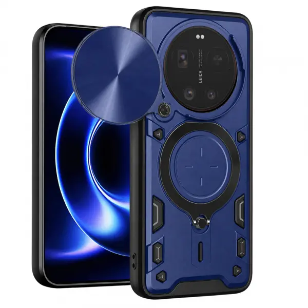 Husa pentru Xiaomi 17 Ultra, Techsuit, CamGuard Pro, Albastra