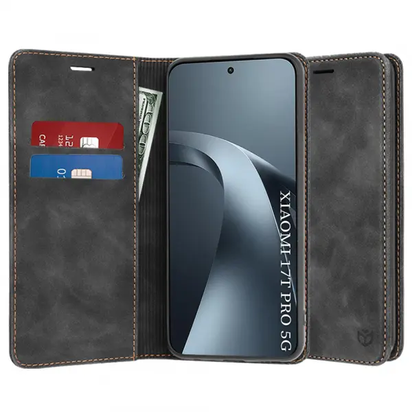 Husa pentru Xiaomi 17T Pro, Techsuit, Confy, Neagra