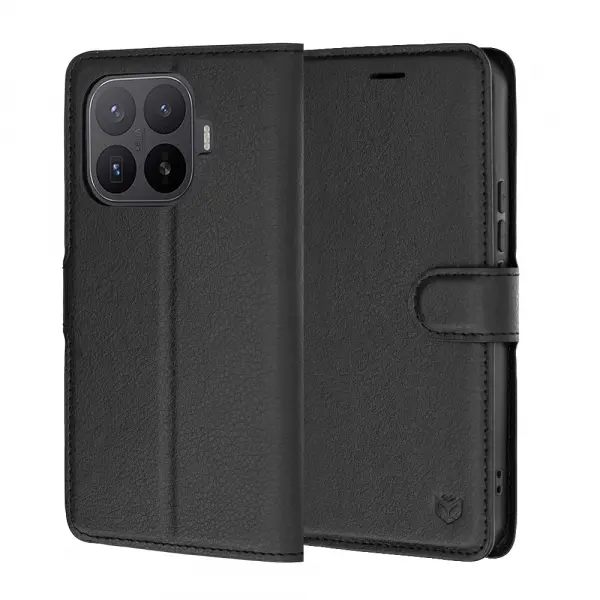 Husa pentru Xiaomi 17T Pro, Techsuit, Leather Folio, Neagra