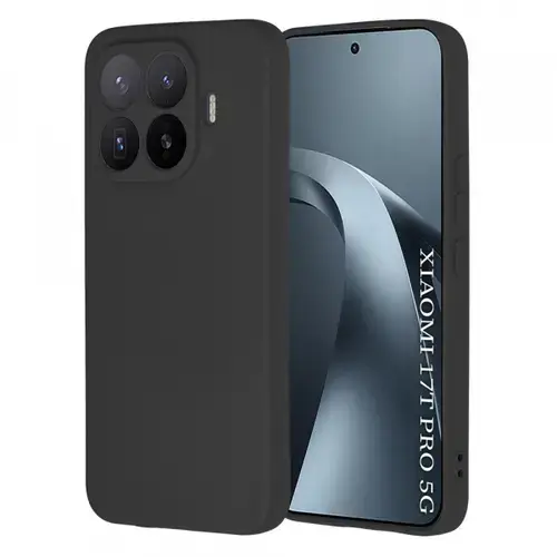 Husa pentru Xiaomi 17T Pro, Techsuit, SoftFlex, Neagra