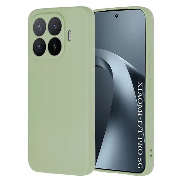 Husa pentru Xiaomi 17T Pro, Techsuit, SoftFlex, Verde Deschis