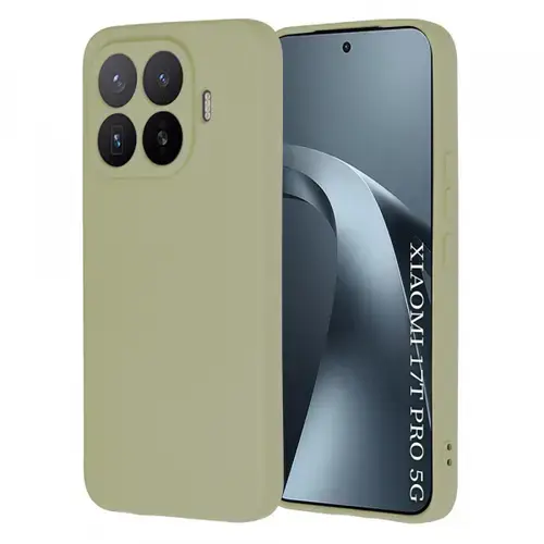 Husa pentru Xiaomi 17T Pro, Techsuit, SoftFlex, Verde Matcha