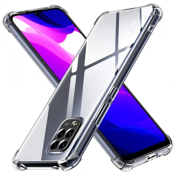 Husa pentru Xiaomi Mi 10 Lite 5G, Techsuit, Shockproof Clear, Transparenta