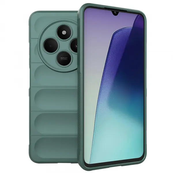 Husa pentru Xiaomi Poco C75 / Redmi 14C, Techsuit, Magic Shield, Verde