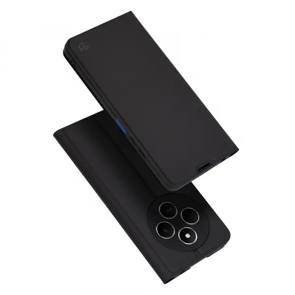 Husa pentru Xiaomi Poco C75 / Redmi 14C, Techsuit, Magskin Book, Neagra