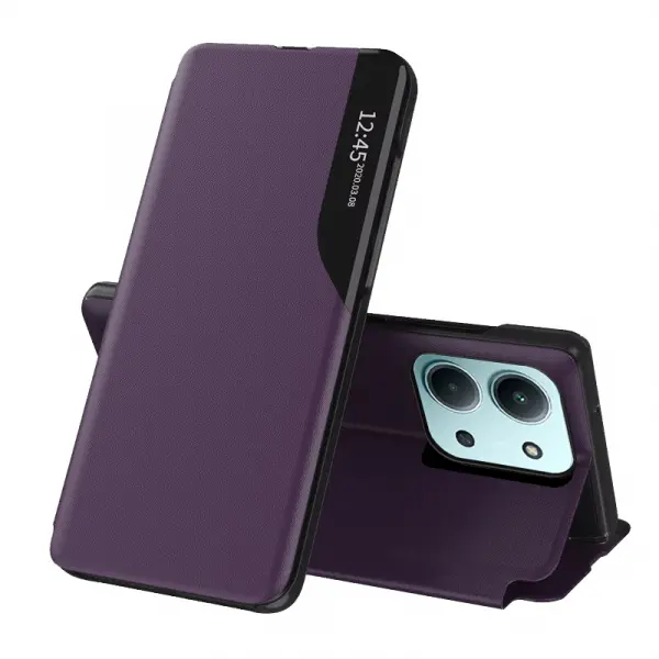 Husa pentru Xiaomi Poco C85 4G / Redmi 15C 5G / 15C 4G, Techsuit, eFold, Mov