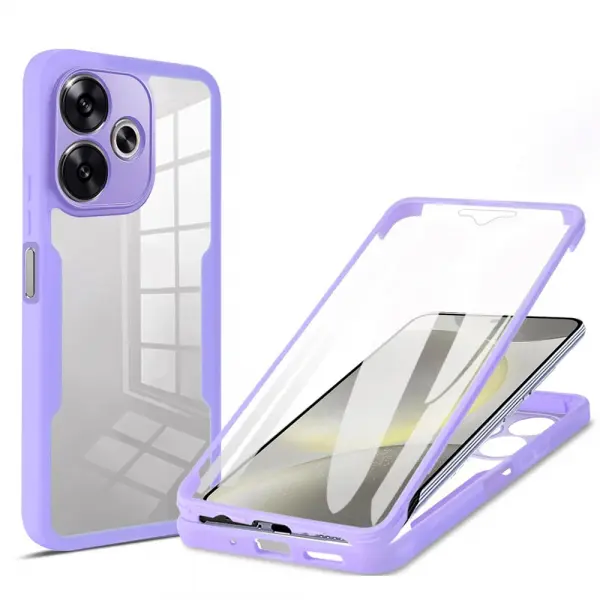 Husa pentru Xiaomi Poco F6, Techsuit, ColorVerse 360, Mov