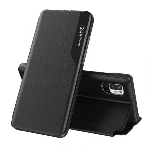 Husa pentru Xiaomi Poco M3 Pro 5G / Redmi Note 10 5G, Techsuit, eFold, Neagra