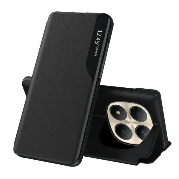 Husa pentru Xiaomi Poco M8 Pro / Redmi Note 15 Pro+ 5G, Techsuit, eFold, Neagra