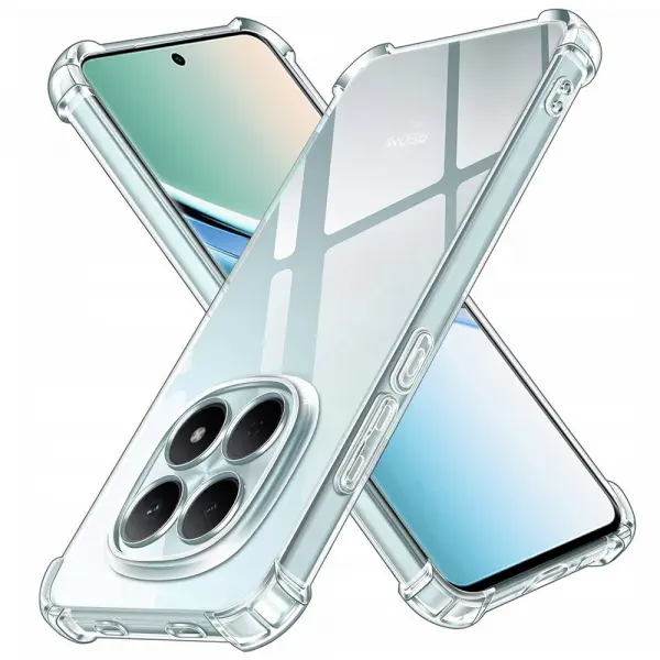 Husa pentru Xiaomi Poco M8 / Redmi Note 15 5G / Note 15 4G, Techsuit, Shockproof Clear, Transparenta