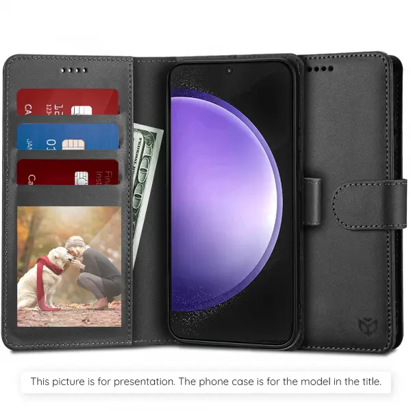 Husa pentru Xiaomi Poco M8 / Redmi Note 15 5G / Note 15 4G, Techsuit, Diary Book, Neagra