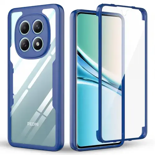 Husa pentru Xiaomi Poco M8 / Redmi Note 15 5G, Techsuit, ColorVerse 360, Albastra