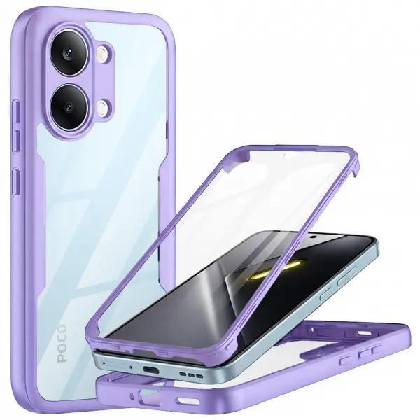 Husa pentru Xiaomi Poco X8 Pro Max, Techsuit, ColorVerse 360, Mov