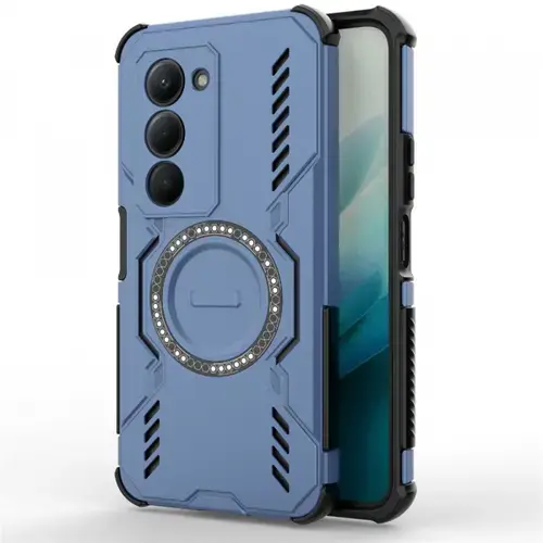 Husa pentru Xiaomi Redmi 15 5G / 15 4G, Techsuit, ArmorMag, Albastra