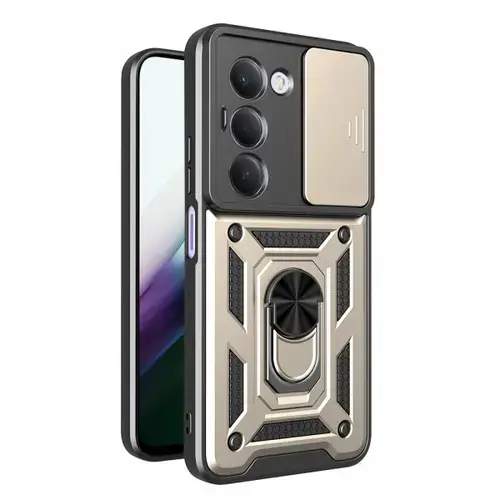 Husa pentru Xiaomi Redmi 15 5G / 15 4G, Techsuit, CamShield, Aurie