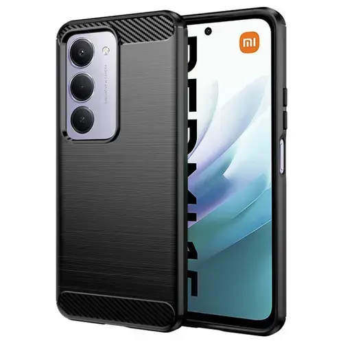 Husa pentru Xiaomi Redmi 15 5G / 15 4G, Techsuit Carbon (Negru)