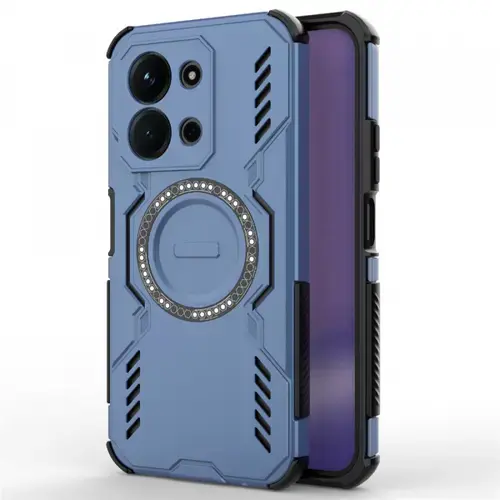 Husa pentru Xiaomi Redmi 15C 5G / 15C 4G, Techsuit, ArmorMag, Albastra