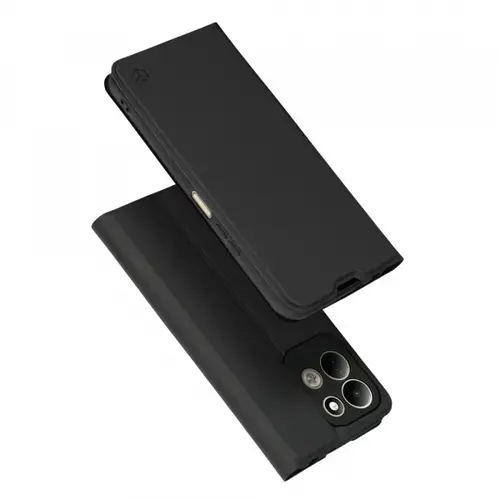 Husa pentru Xiaomi Redmi 17 5G / 17 4G, Techsuit, Magskin Book, Neagra