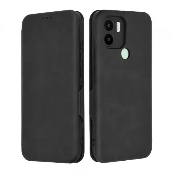 Husa pentru Xiaomi Redmi A2+ / A1+, Techsuit, Safe Wallet Plus, Neagra