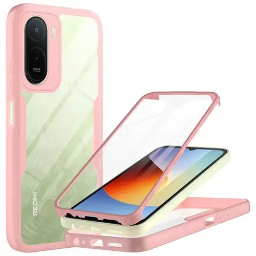 Husa pentru Xiaomi Redmi A7 Pro 4G, Techsuit, ColorVerse 360, Roz