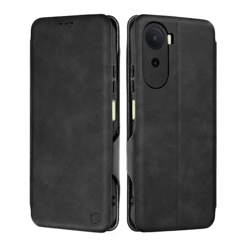 Husa pentru Xiaomi Redmi A7 Pro 4G, Techsuit, Safe Wallet Plus, Negru