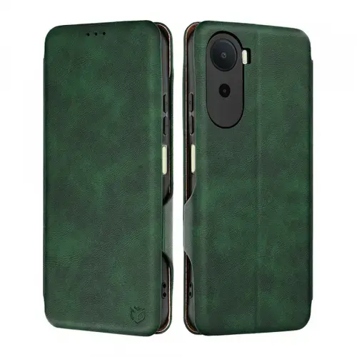 Husa pentru Xiaomi Redmi A7 Pro 4G, Techsuit, Safe Wallet Plus, Verde