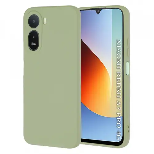 Husa pentru Xiaomi Redmi A7 Pro 4G, Techsuit, SoftFlex, Verde Matcha