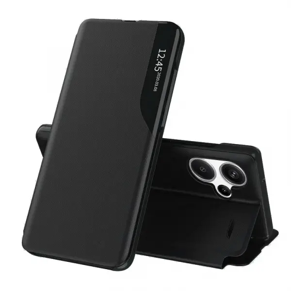 Husa pentru Xiaomi Redmi Note 13 Pro+, Techsuit, eFold, Neagra