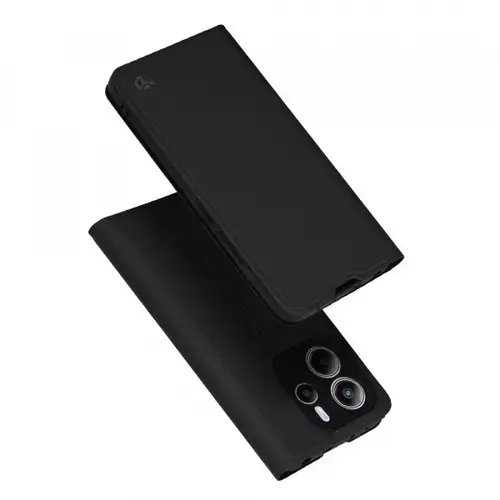 Husa pentru Xiaomi Redmi Note 14 4G (Standard), Techsuit, Magskin Book, Neagra
