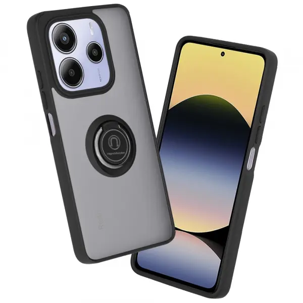 Husa pentru Xiaomi Redmi Note 14 5G, Techsuit, Glinth, Neagra