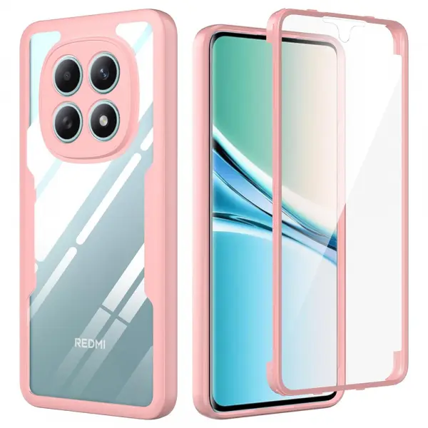 Husa pentru Xiaomi Redmi Note 15 4G, Techsuit, ColorVerse 360, Roz