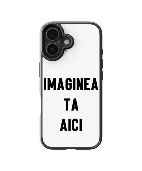Husa personalizata cu poza ta pentru Apple iPhone + Folie de sticla CADOU - iPhone 17