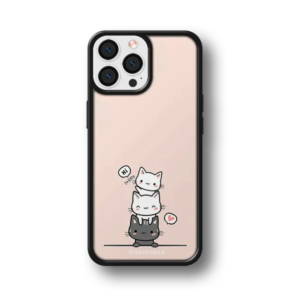 Husa Pink Kitty Cat Apple iPhone Impact Ultra - iPhone 11