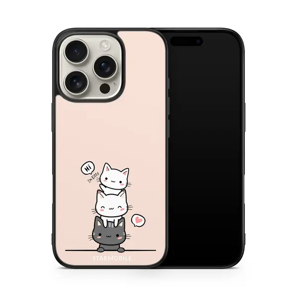 Husa Pink Kitty Cat Apple iPhone Impact Ultra - iPhone 16 Plus