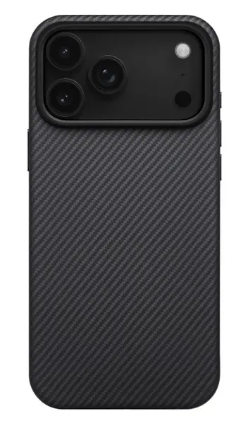 Husa Pitaka - Military-Grade Protective, iPhone 17 Pro, negru /gri