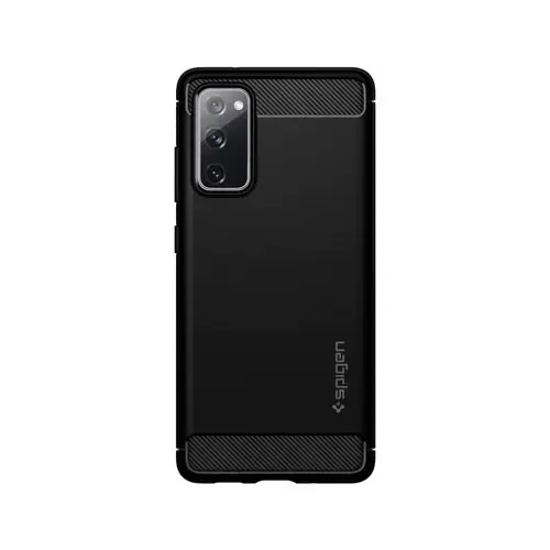 Husa Premium Originala Spigen Rugged Armor Samsung Galaxy S20 Fe, Negru Silicon