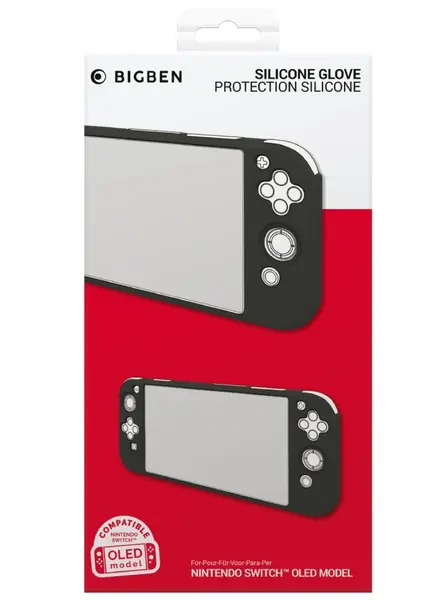 Husa Protectie Nacon Silicon Glove Black (Oled)