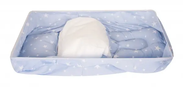 Husa protectie scoica auto cu reductor Blue Stars