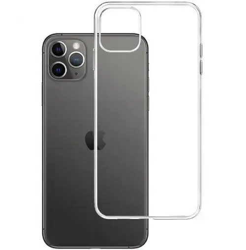 Husa Protectie Spate 3MK Clear 5903108142557 pentru Apple iPhone 11 Pro (Transparent)