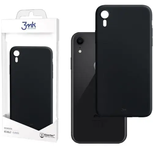 Husa Protectie Spate 3MK Matt 5903108232043 pentru Apple iPhone XR (Negru)